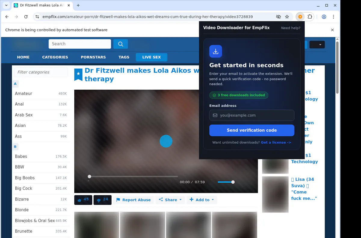 Empflix Video Downloader screenshot 5